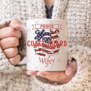 Proud Coast Guard Wifey Mug
